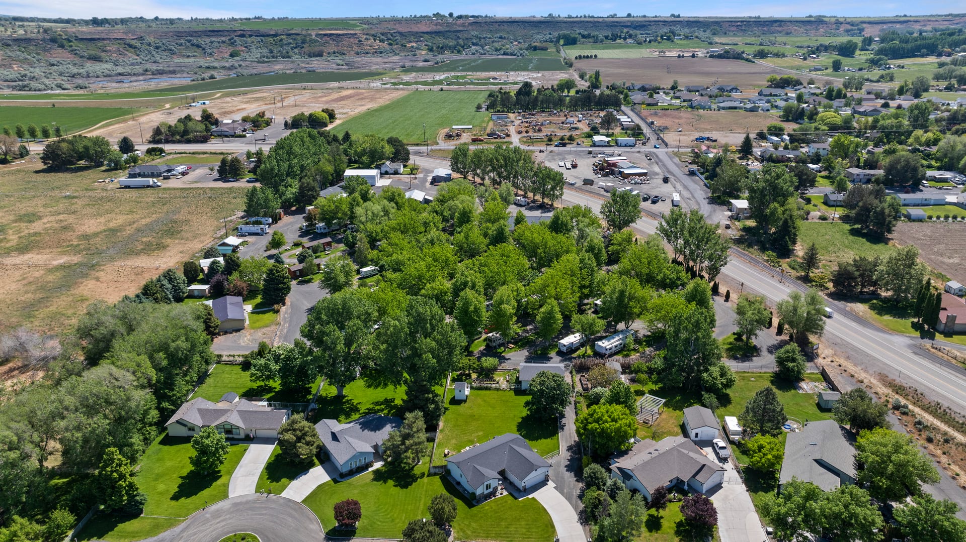 Aerial High Side View